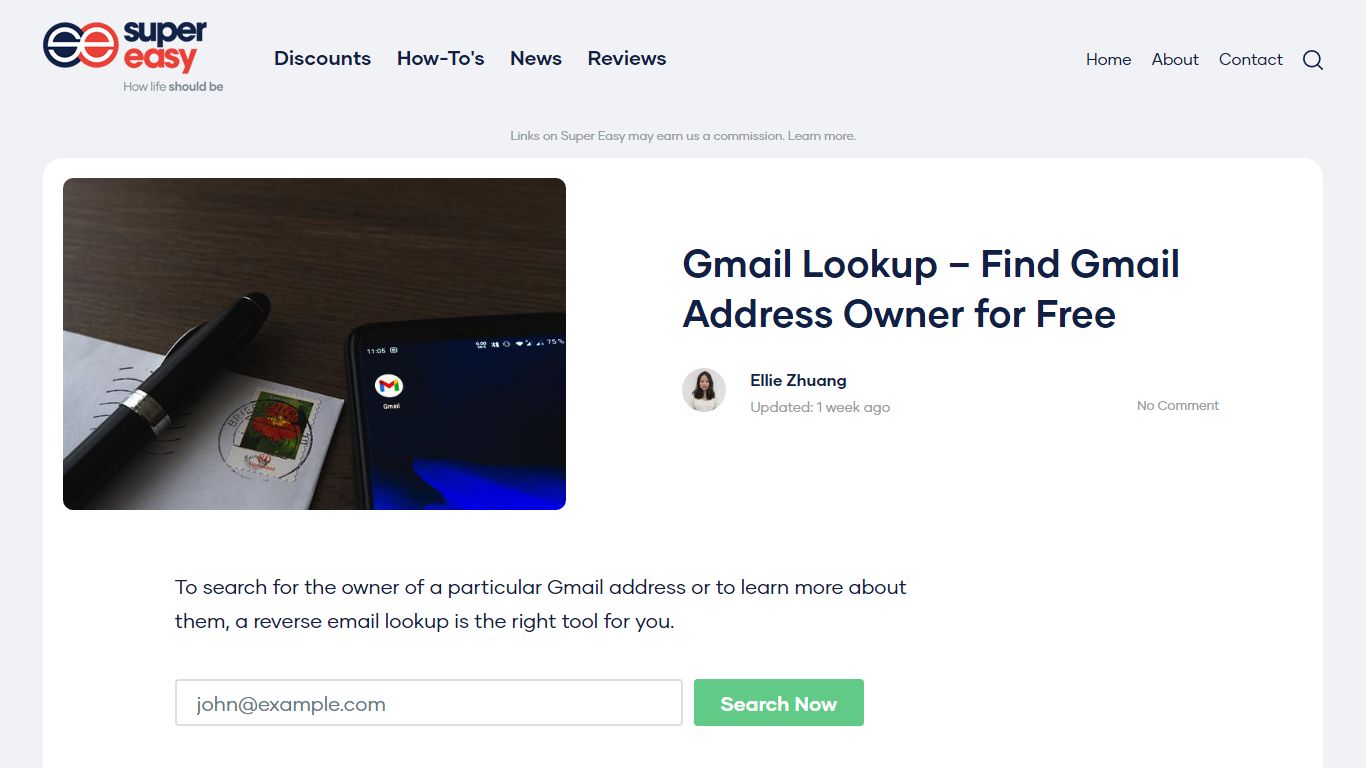 Gmail Lookup - Find Gmail Address Owner for Free - Super Easy